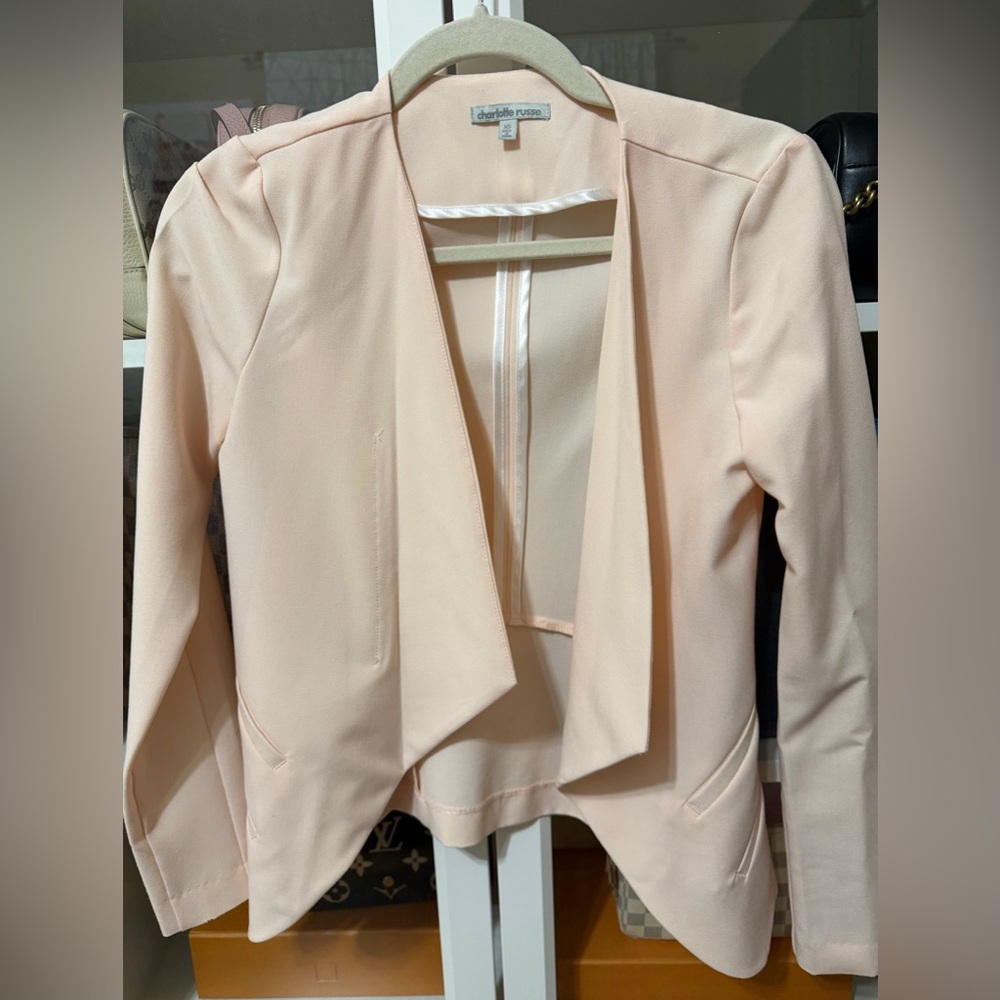 Charlotte Russe Light Pink Women's Blazer